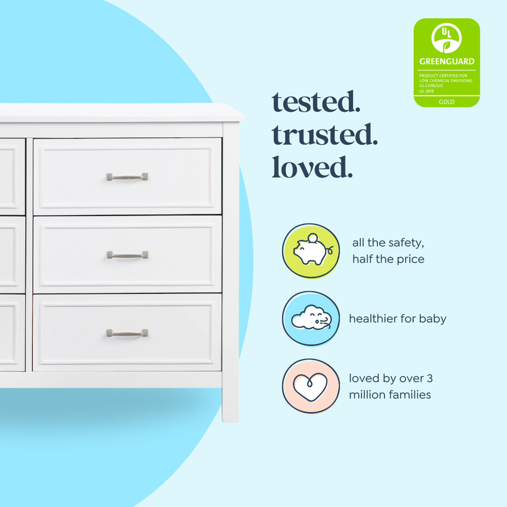 Charlie 6-Drawer Double Dresser