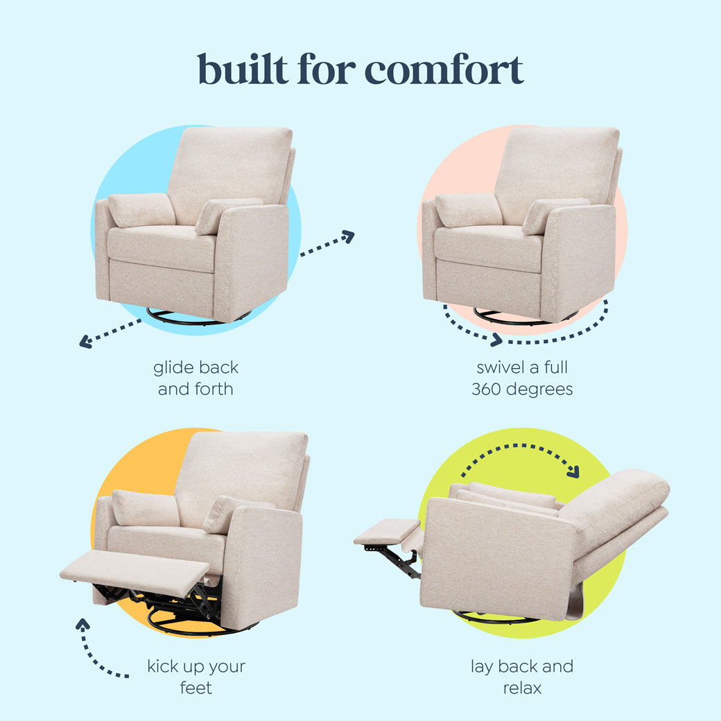 Ethan Recliner and Swivel Glider
