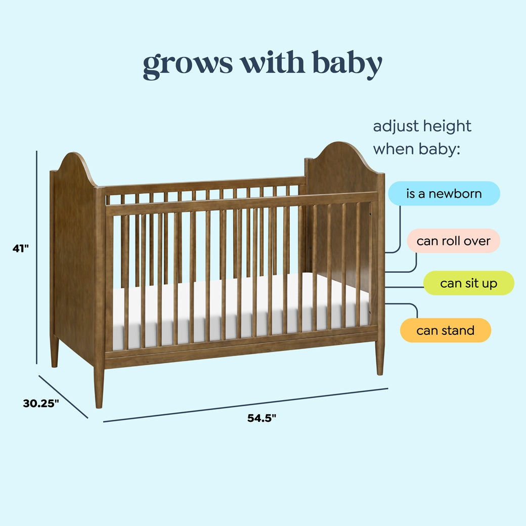 Frem 3-in-1 Convertible Crib
