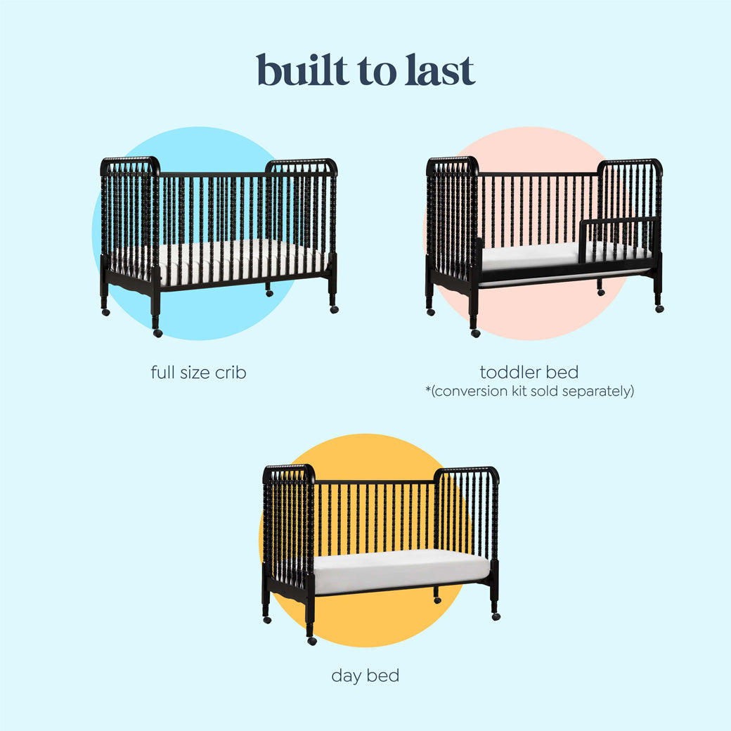 Jenny Lind 3-in-1 Convertible Crib