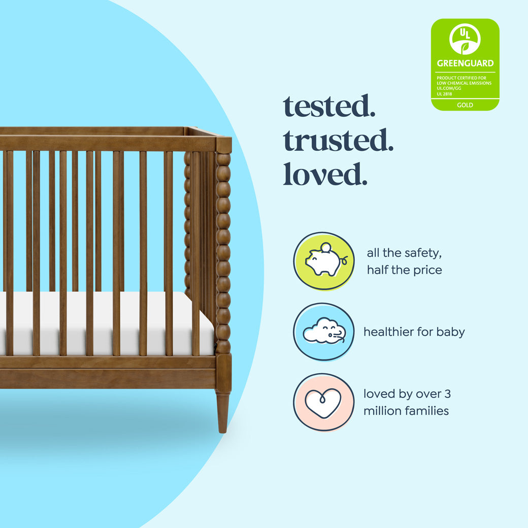 Lainey Bobbins 3-in-1 Convertible Crib