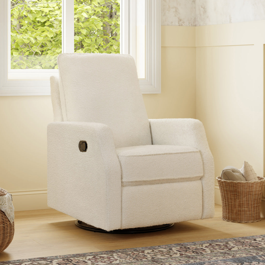 Lucas Pillowback Swivel Recliner