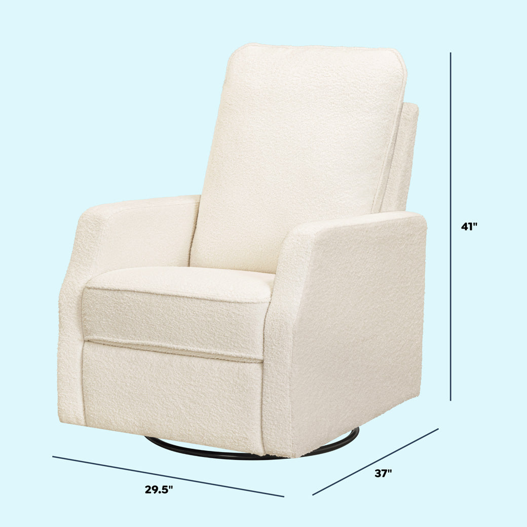 Lucas Pillowback Swivel Recliner