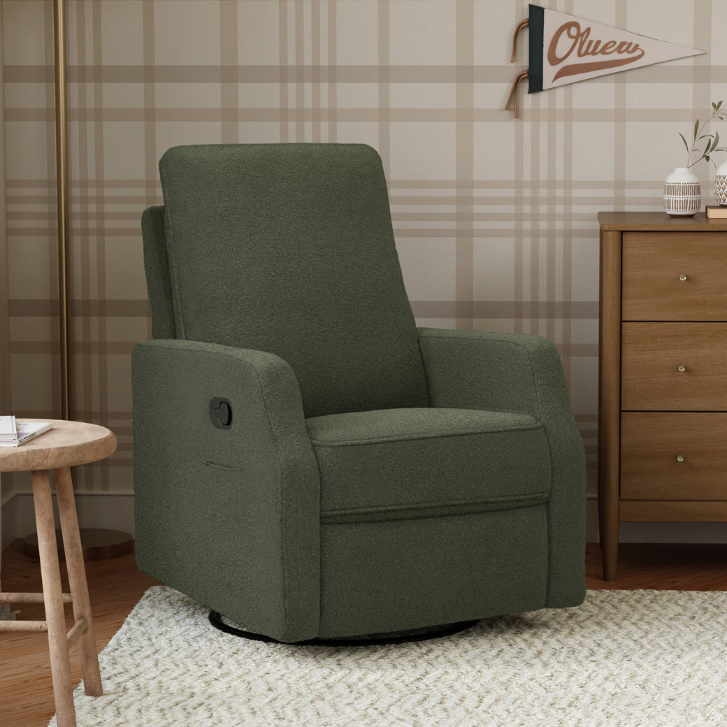 Lucas Pillowback Swivel Recliner