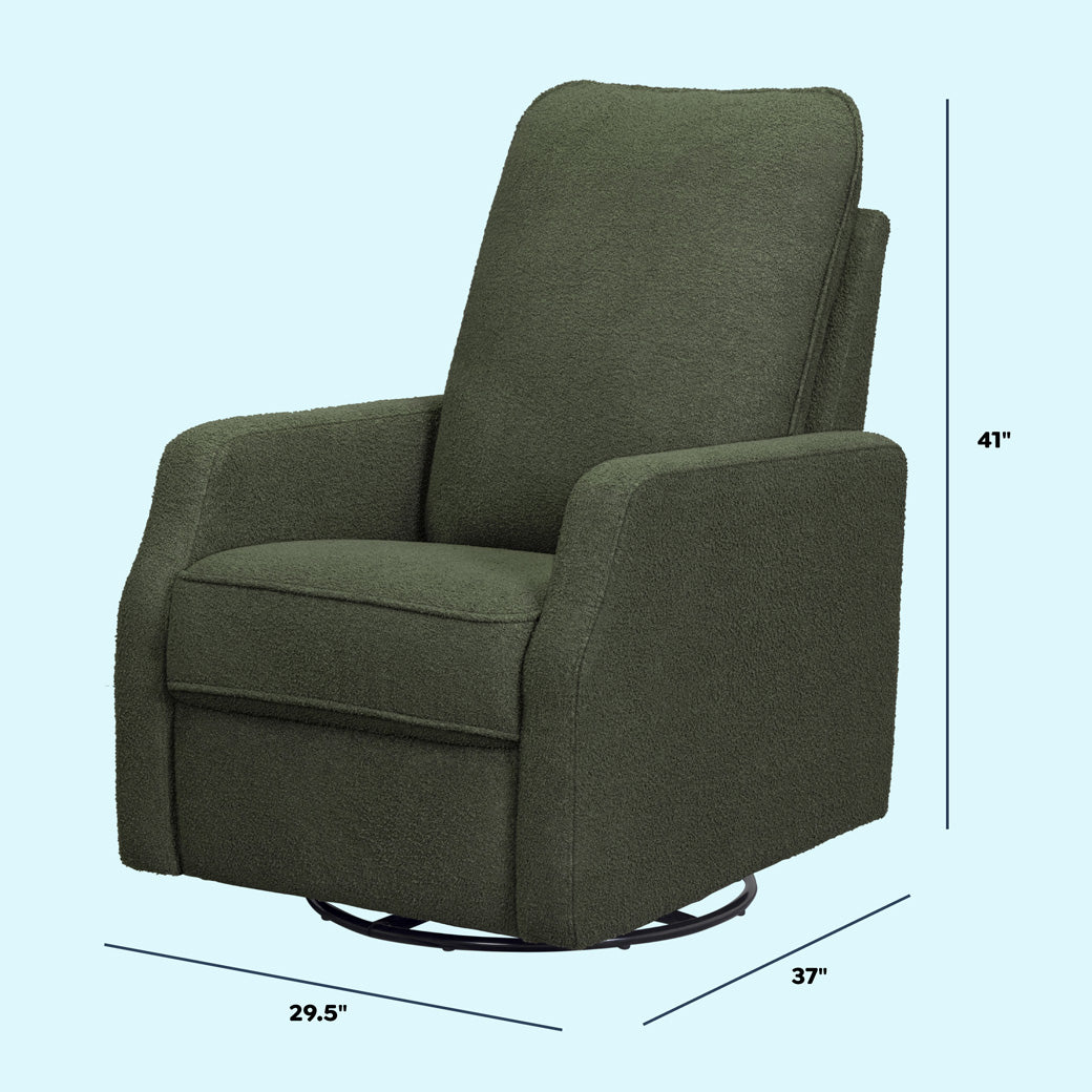 Lucas Pillowback Swivel Recliner