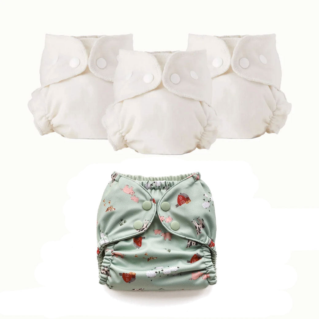 Diaper Inner Snap + Diaper Outer Bundle