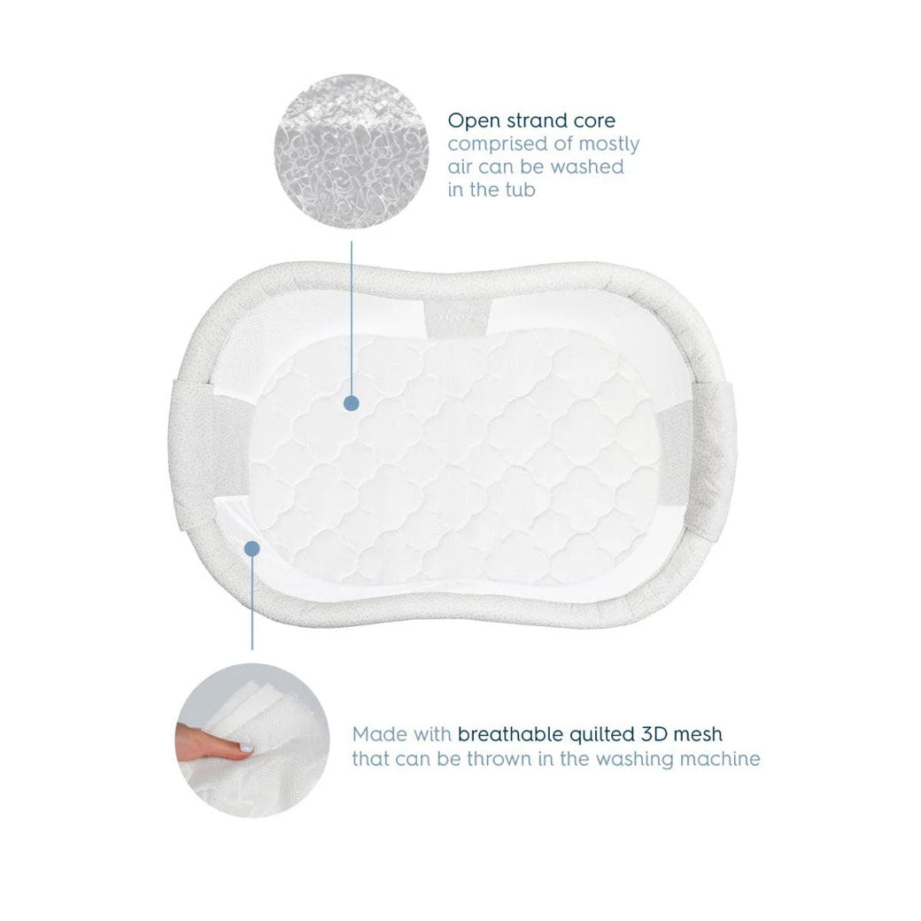 BassiNest DreamWeave Breathable Pad