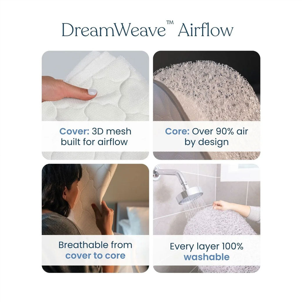 BassiNest Swivel Sleeper 4.0 Air with Dreamweave Breathable Pad