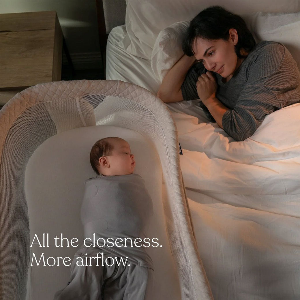 BassiNest Swivel Sleeper 4.0 Air with Dreamweave Breathable Pad
