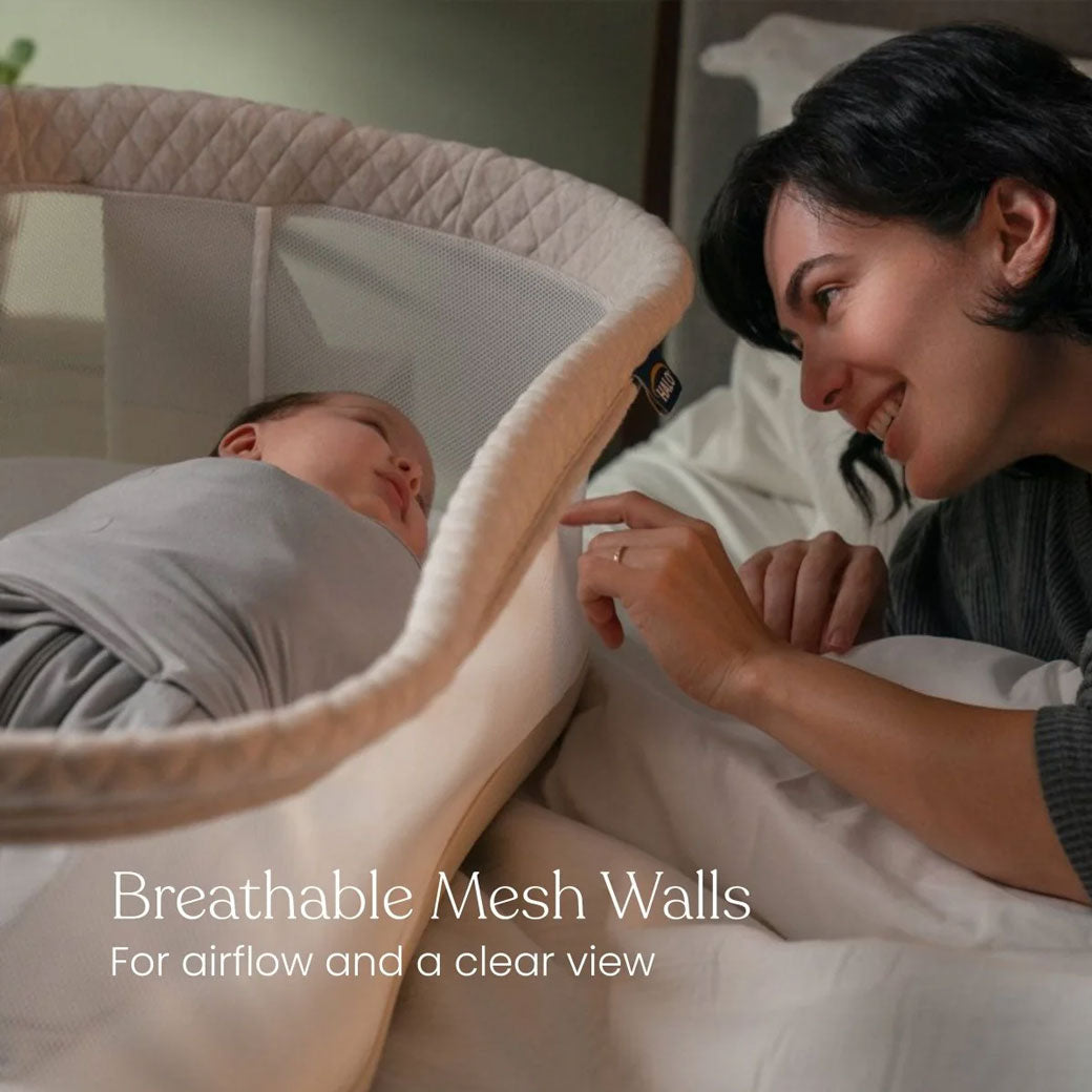 BassiNest Swivel Sleeper 4.0 Air with Dreamweave Breathable Pad