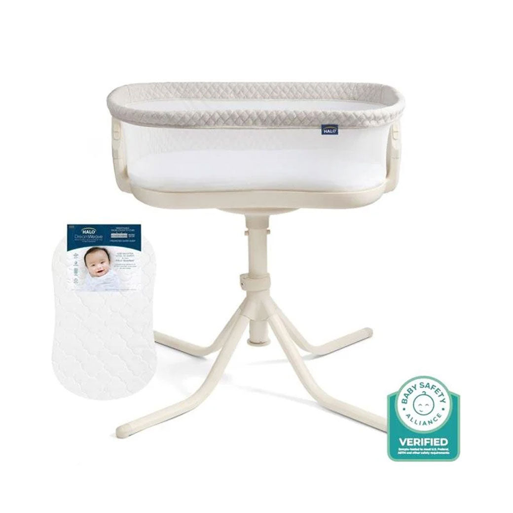 BassiNest Swivel Sleeper 4.0 Air with Dreamweave Breathable Pad