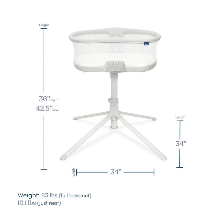 Bassinest 3.0 Soothe + FR-Free Mattress Bundle