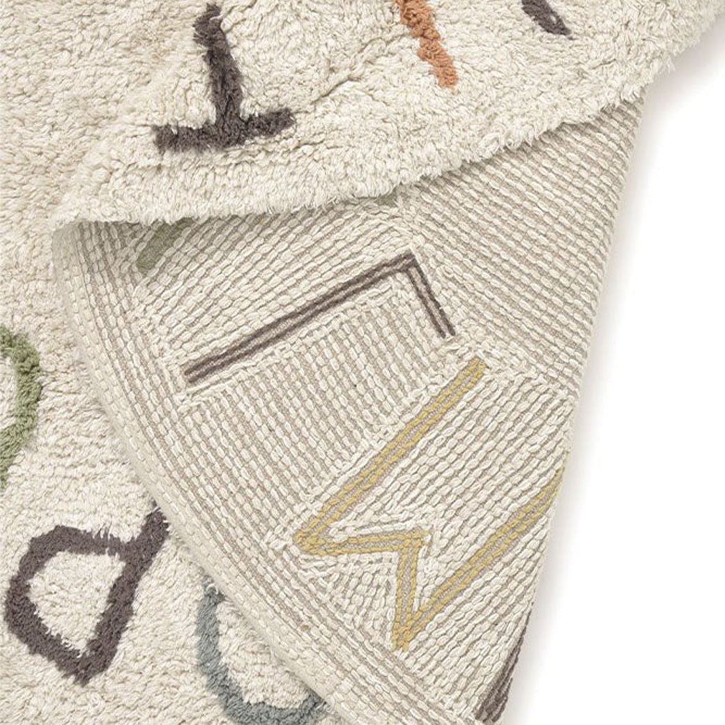 ABC Colour and Letters Washable Play Rug