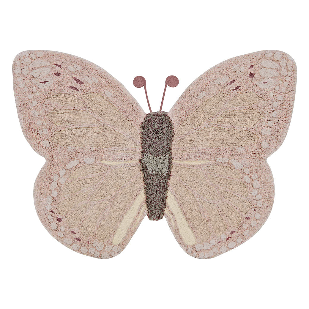Baby Butterfly Washable Animal Rug