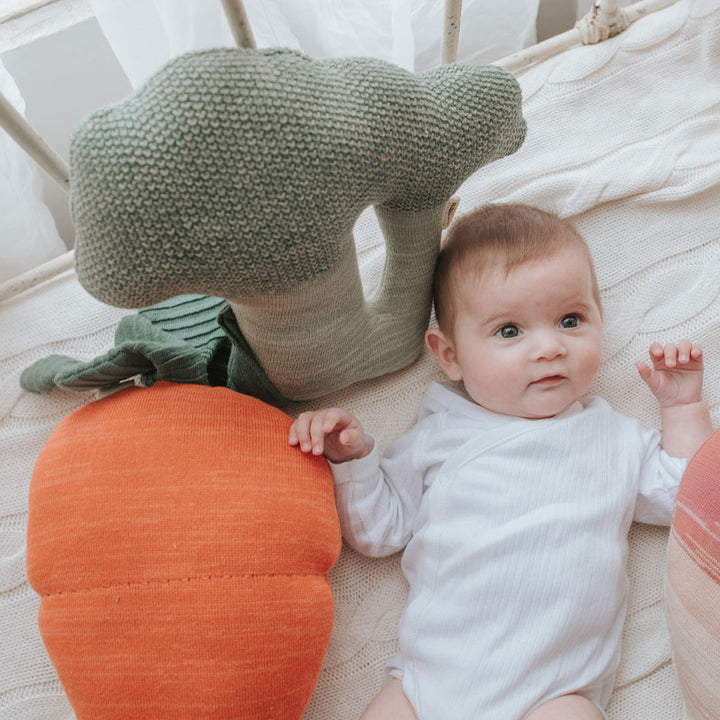 Brucy The Broccoli Knitted Cushion