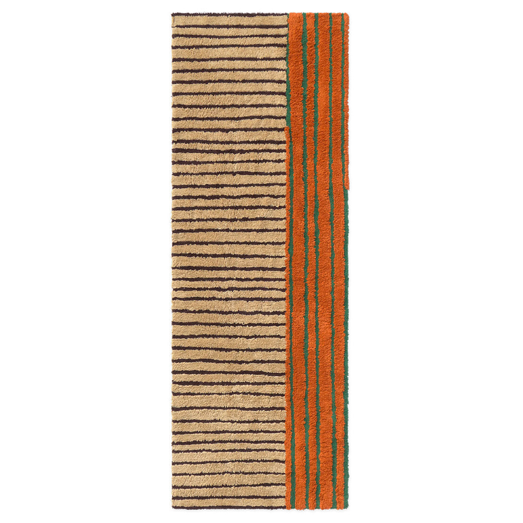 Color On Runner Washable Rug