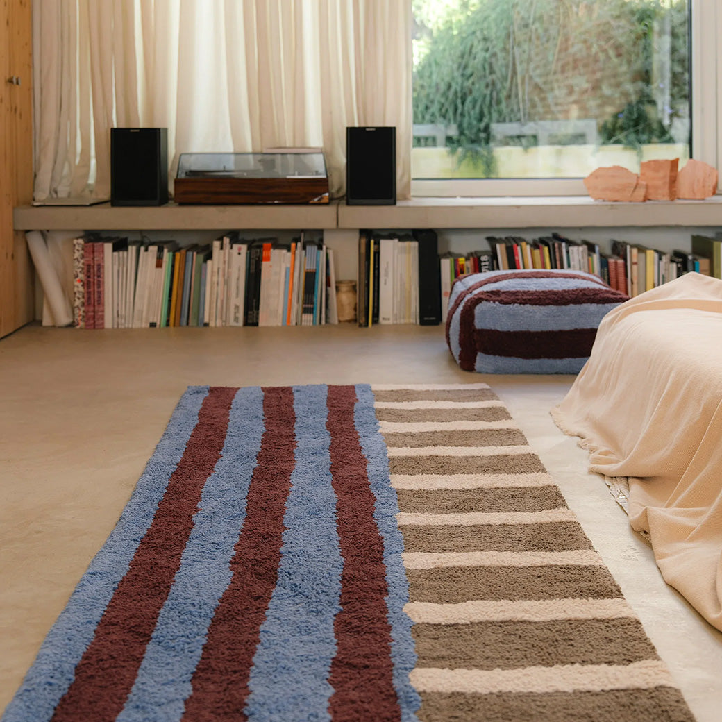 Color On Runner Washable Rug