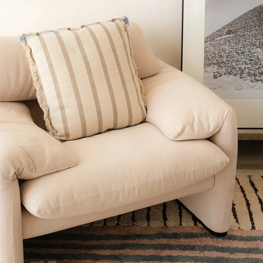 Lines Square Cushion