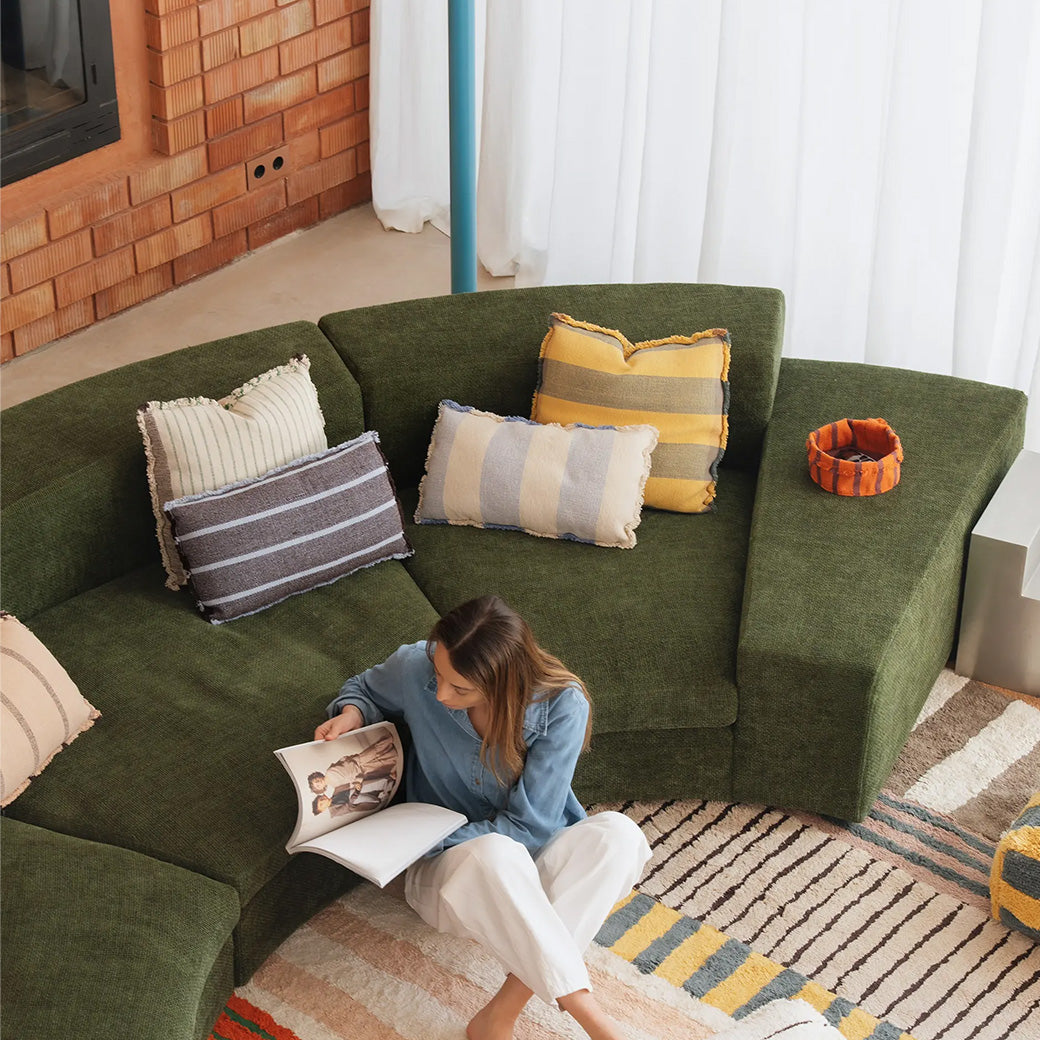 Lines Square Cushion