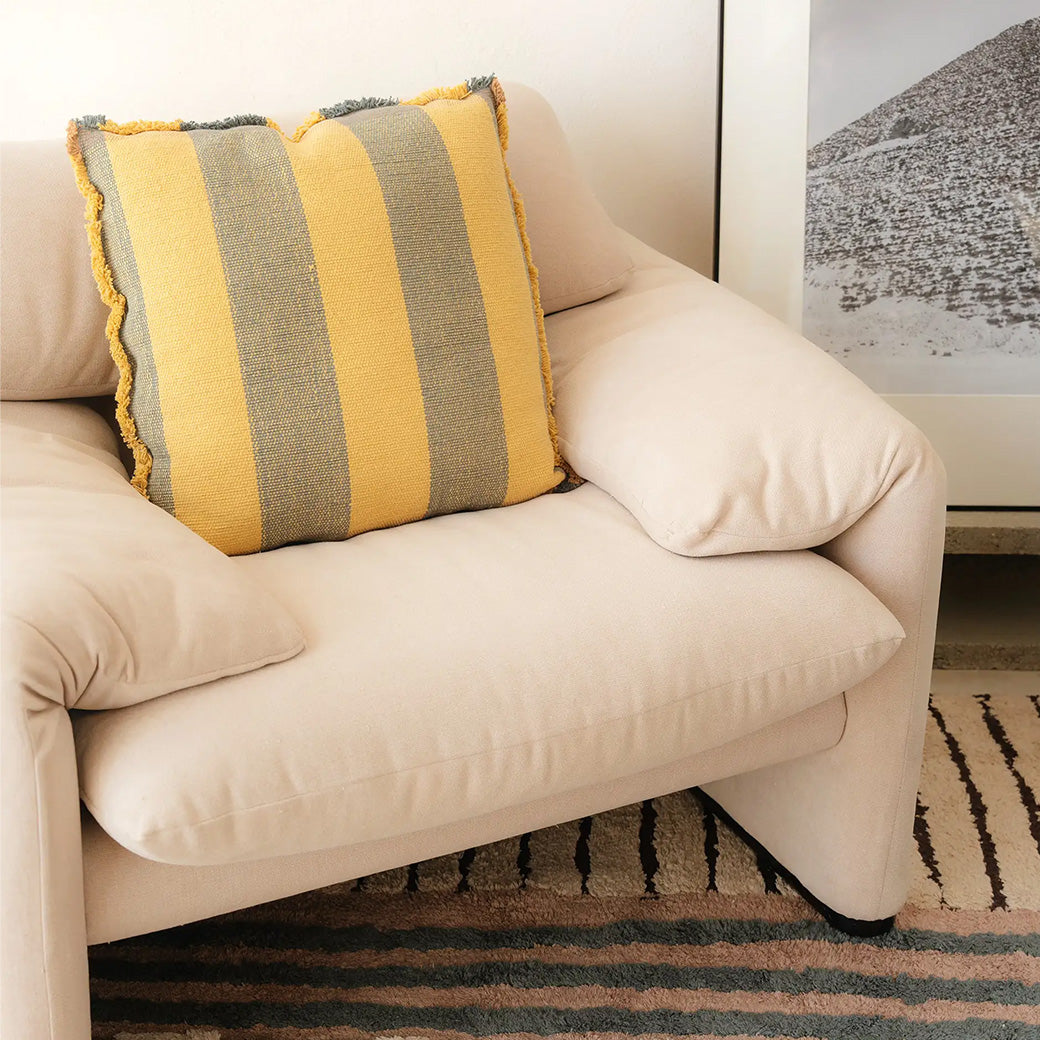 Lines Square Cushion