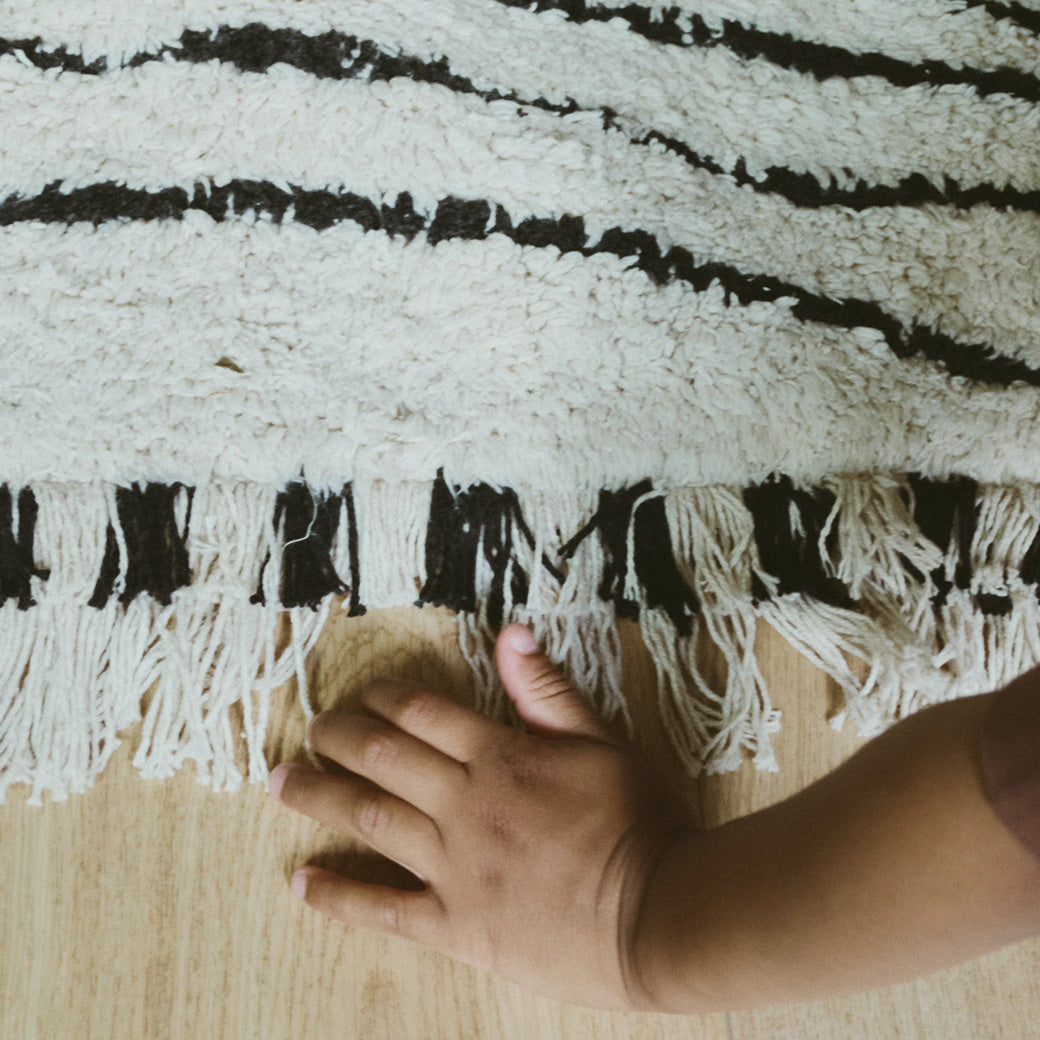 Notes Washable Play Rug