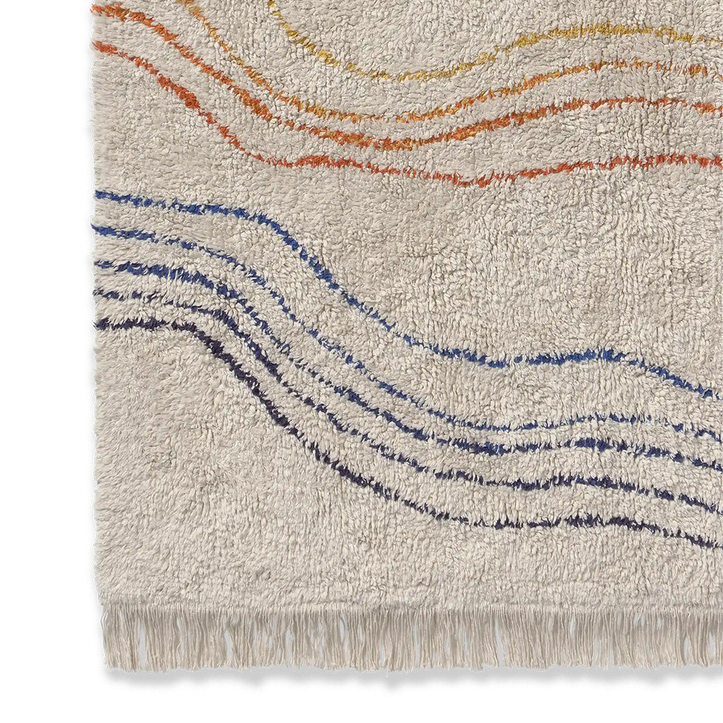 Notes Washable Play Rug