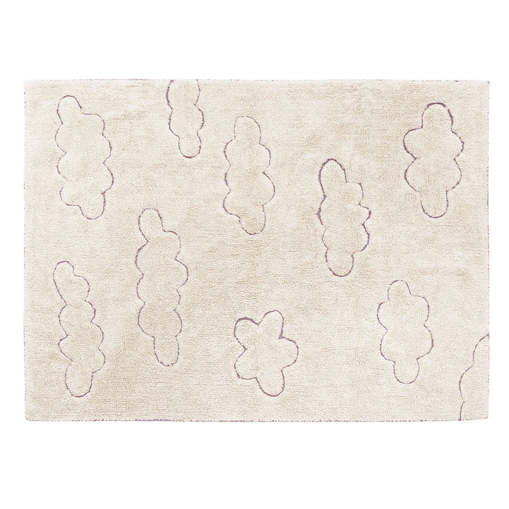RugCycled Clouds Washable Rug