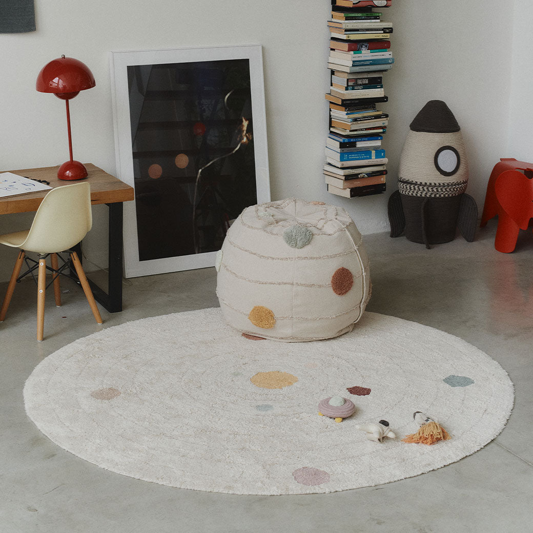 Solar System Washable Play Rug