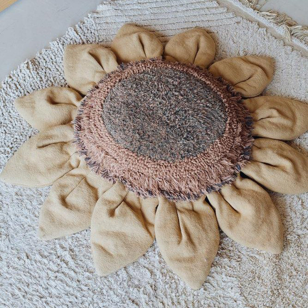 Sun Flower Floor Cushion