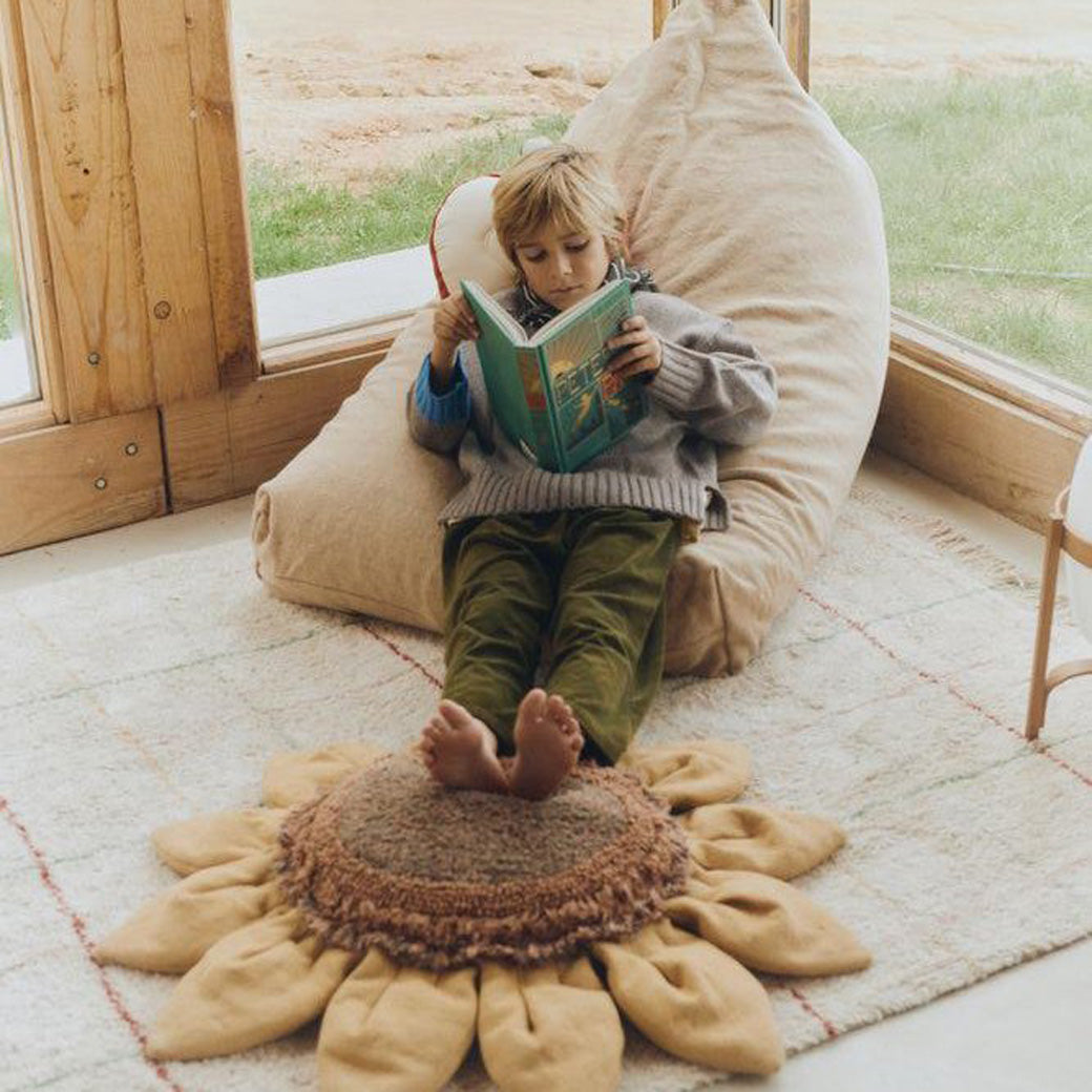 Sun Flower Floor Cushion