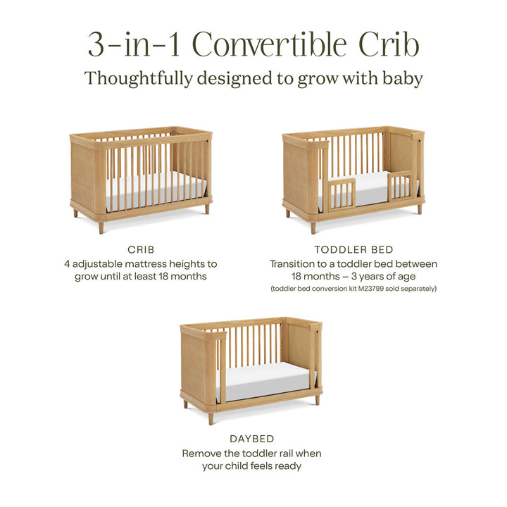 Marin 3-in-1 Convertible Crib