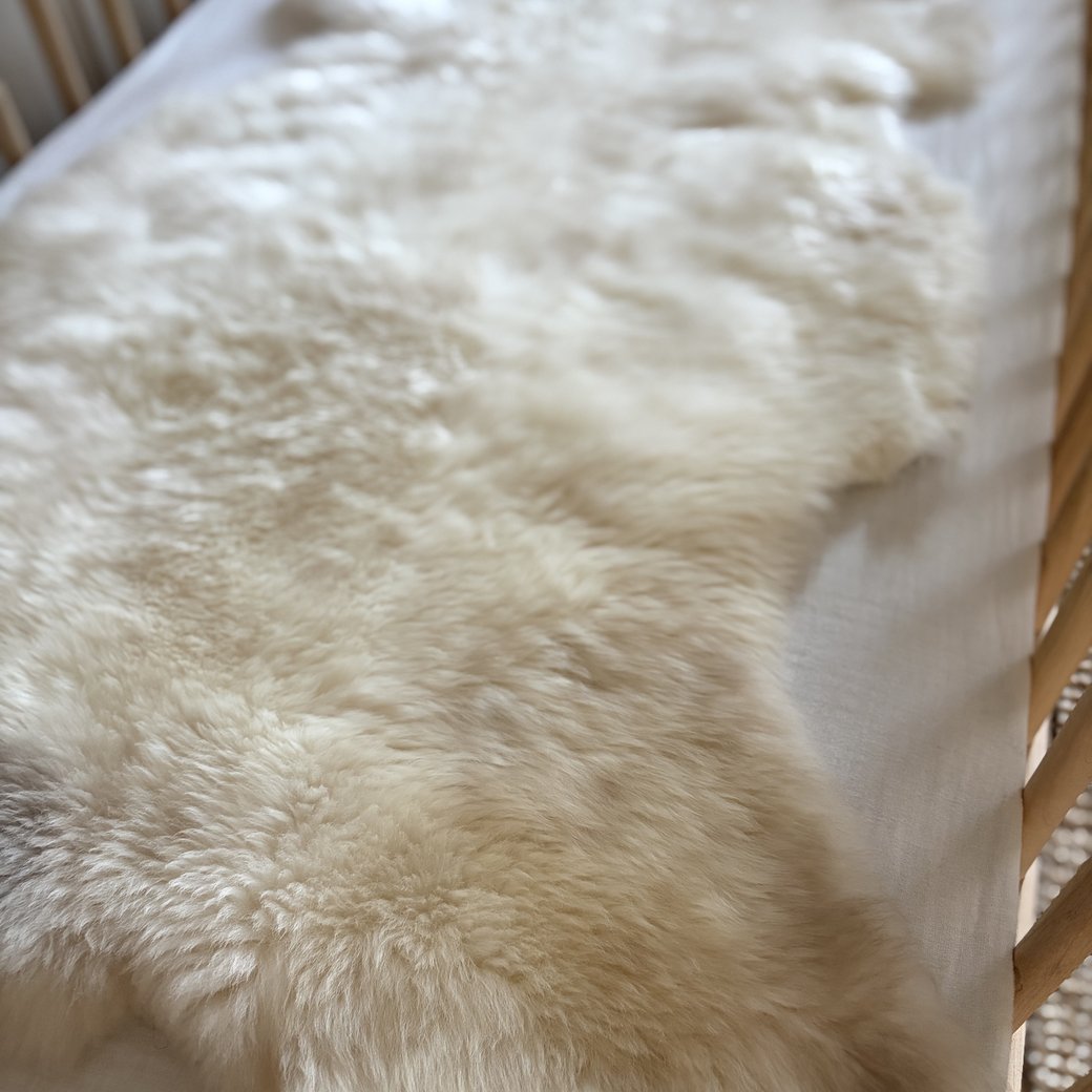 Heirloom Baby Sheepskin (One of a Kind)