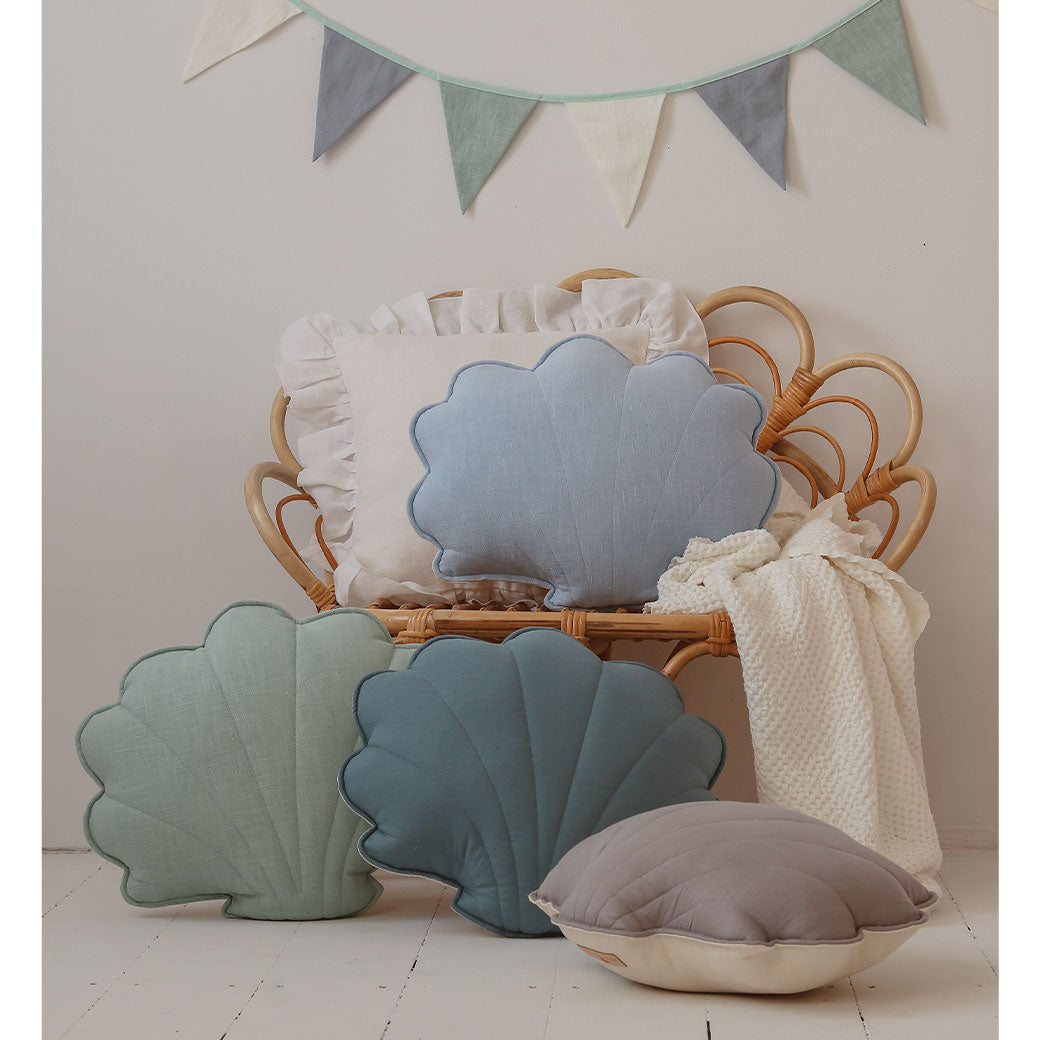 Linen Shell Pillow