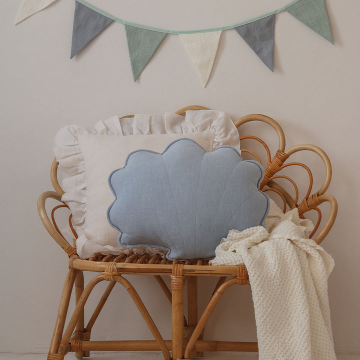 Linen Shell Pillow