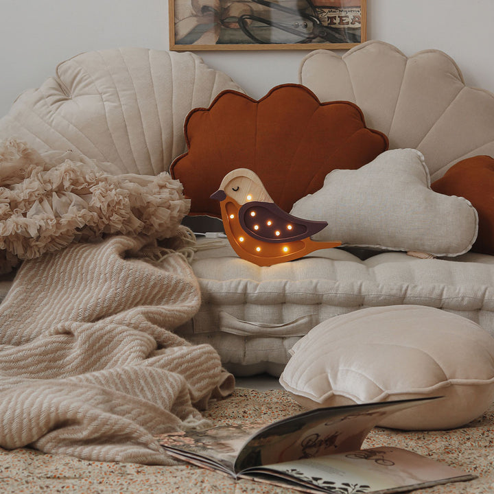 Linen Shell Pillow