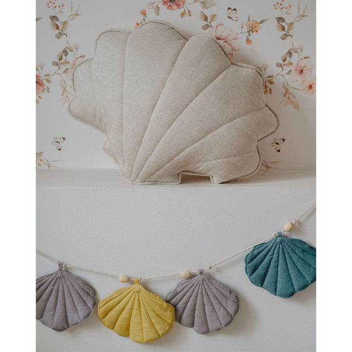 Linen Shell Pillow