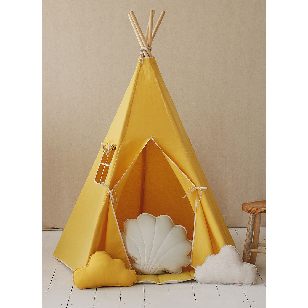Linen Shell Pillow