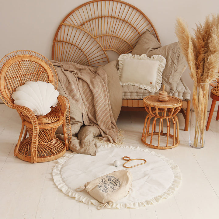 Round Mat with Frill