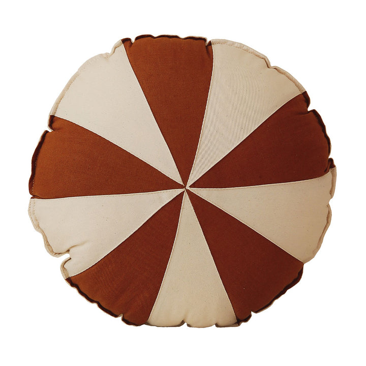 Round Patchwork Pillow