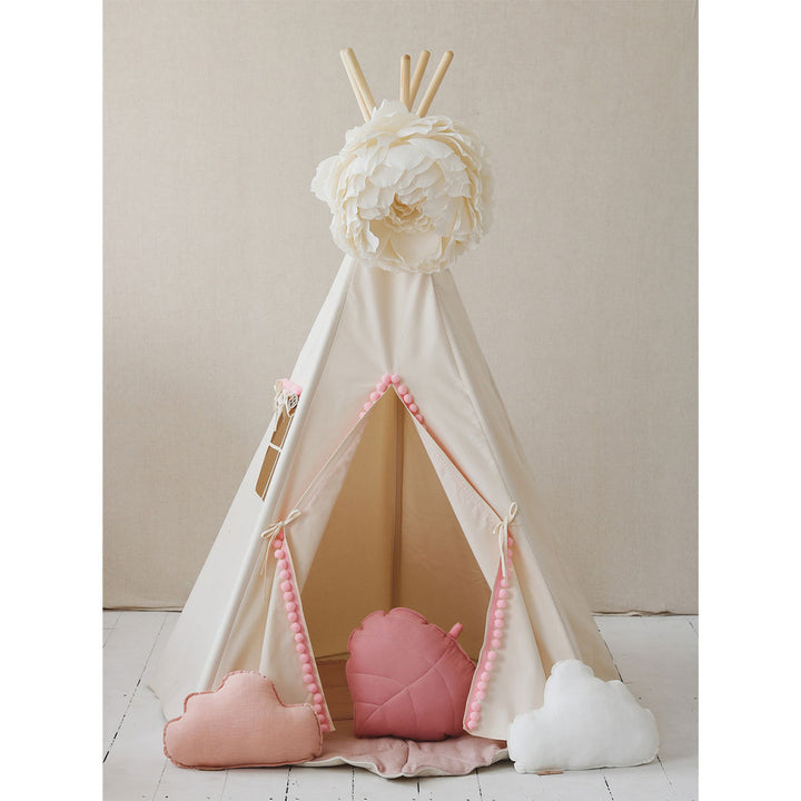 Teepee Tent with Pompoms