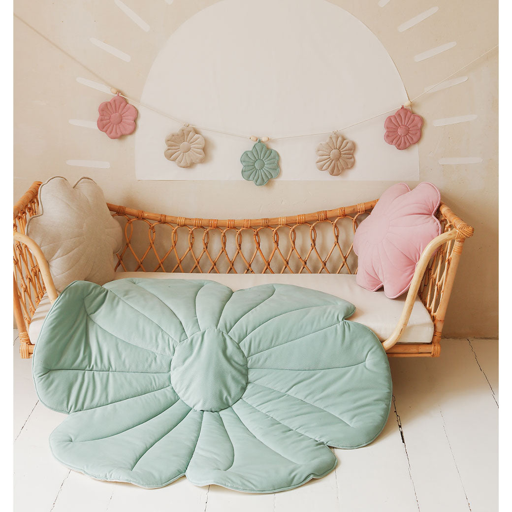 Velvet Flower Mat