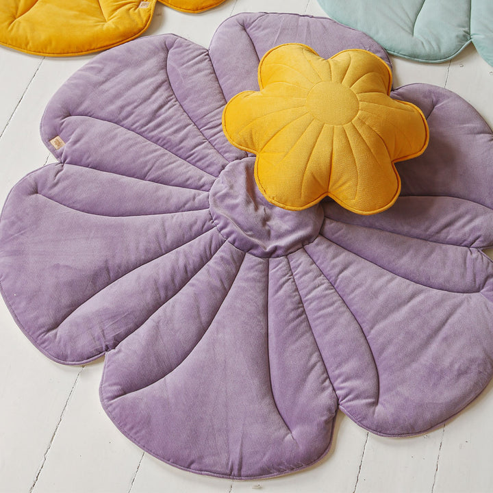 Velvet Flower Pillow