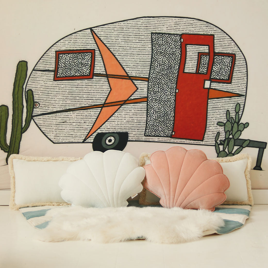 Velvet Shell Pillow