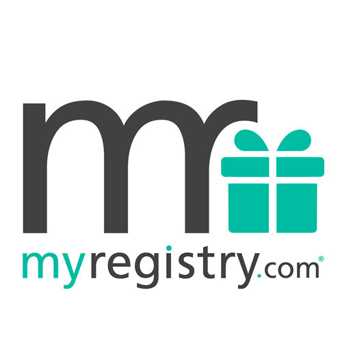 myregistry logo with green present
