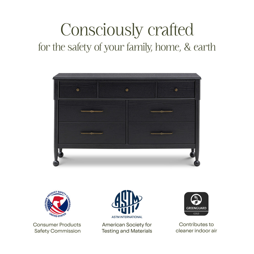 Alouette 7-Drawer Wide Assembled Dresser (56")