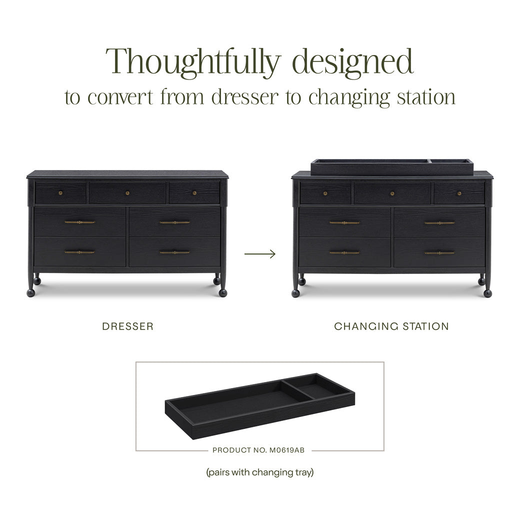 Alouette 7-Drawer Wide Assembled Dresser (56")