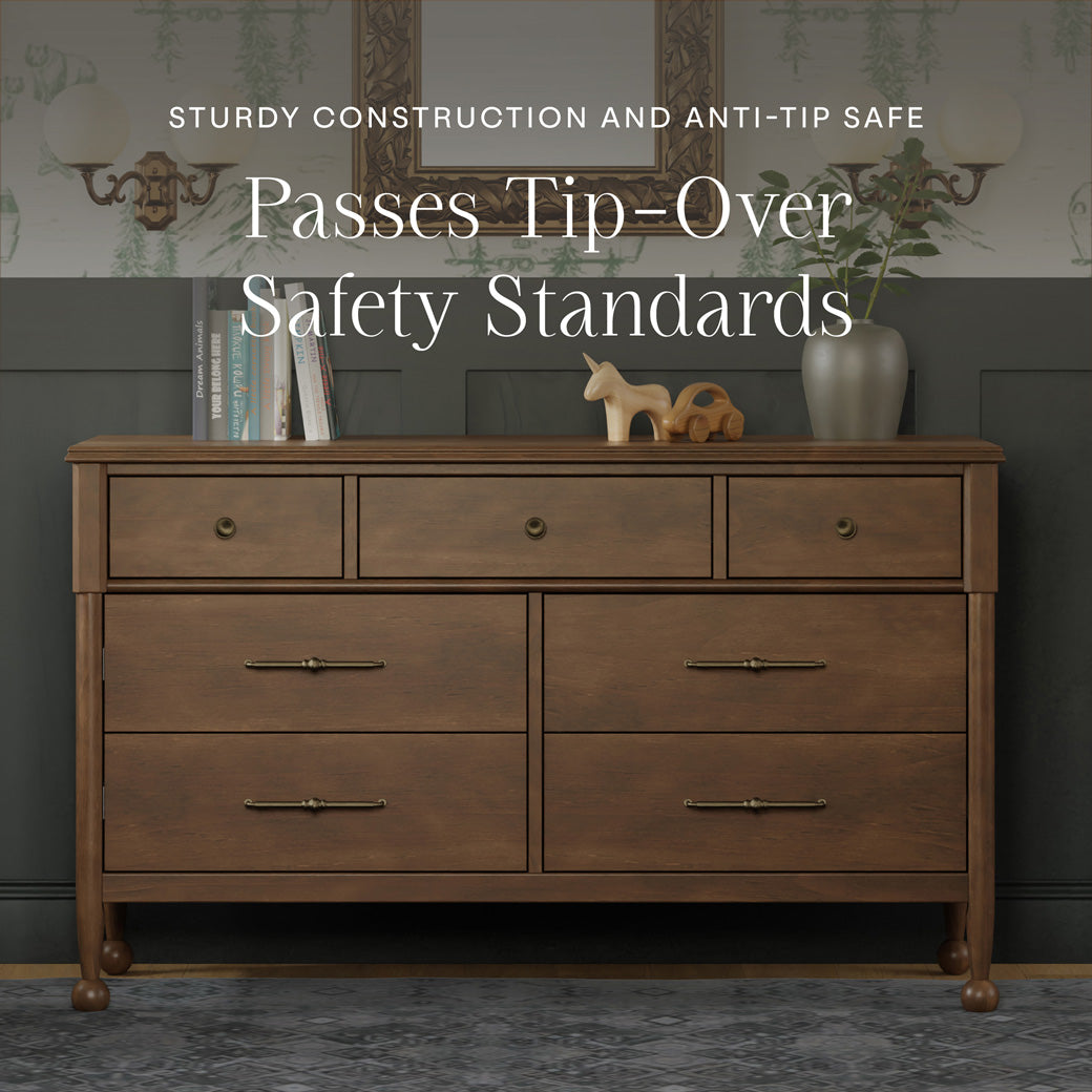 Alouette 7-Drawer Wide Assembled Dresser (56")