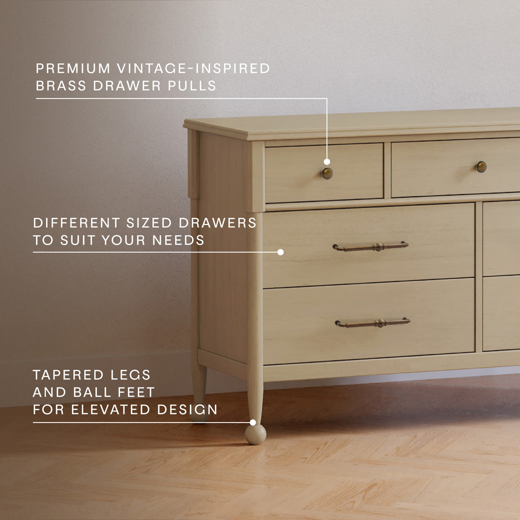 Alouette 7-Drawer Wide Assembled Dresser (56")