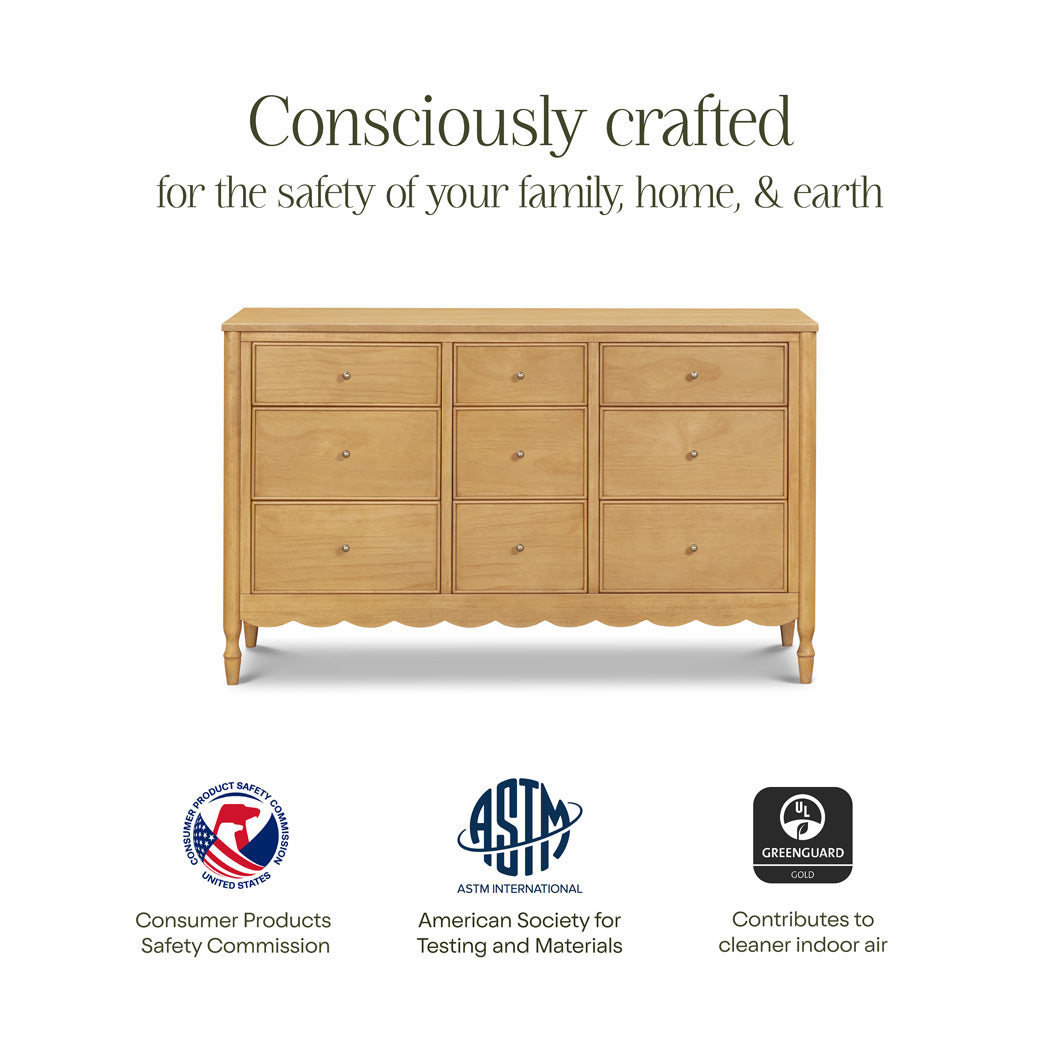 Ambrosia 9-Drawer Assembled Dresser