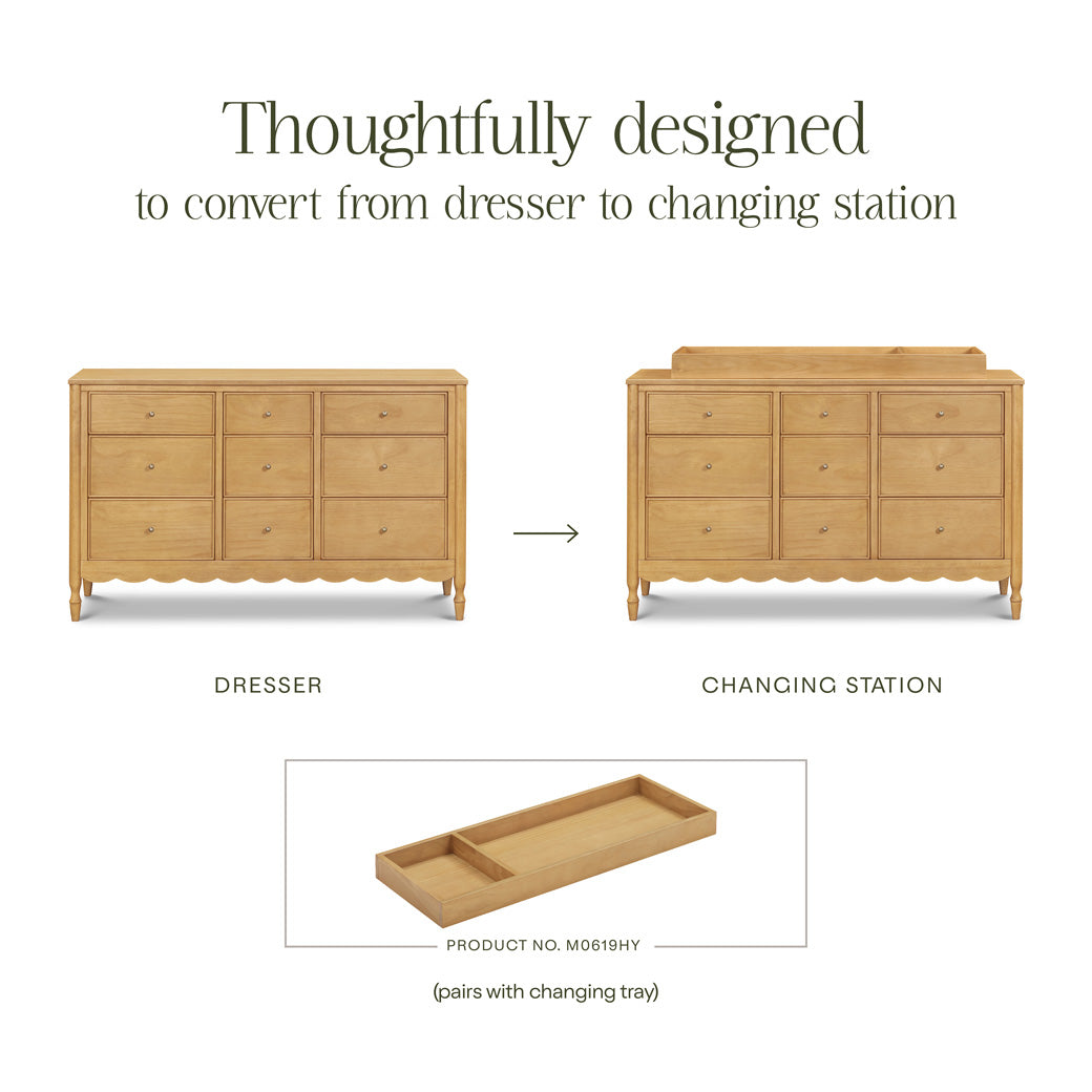 Ambrosia 9-Drawer Assembled Dresser